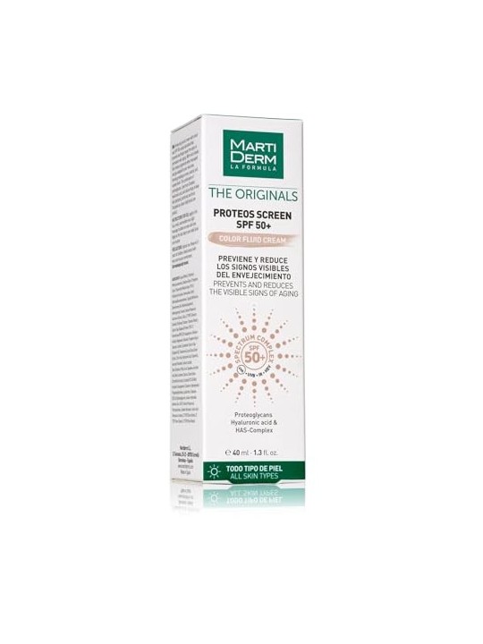 Martiderm Proteos Screen Spf 50 Crema Colorata 40ml Unisex
