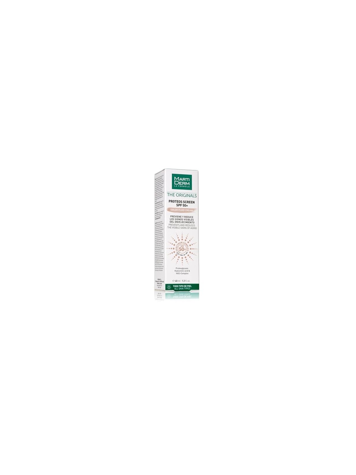 Martiderm Proteos Screen Spf 50 Crema Colorata 40ml Unisex