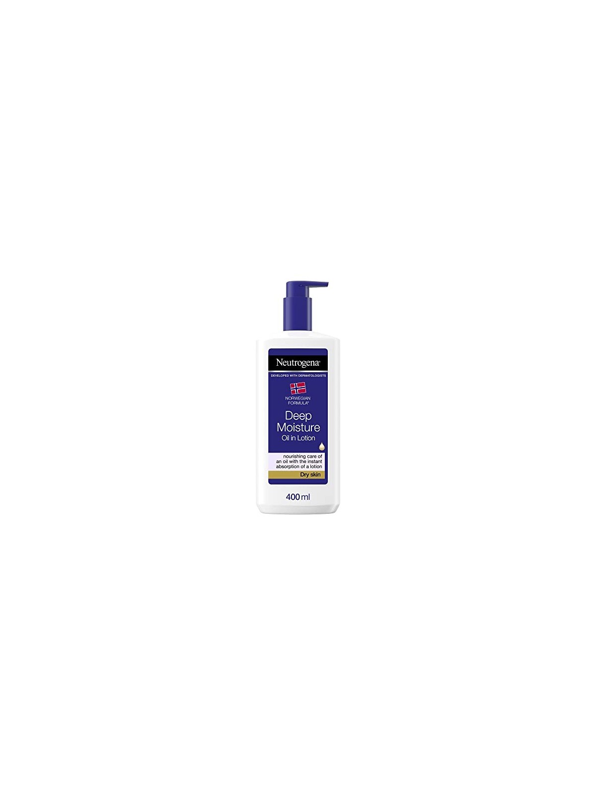 Neutrogena Norwegian Formula Deep Moisture Oil In Lotion 400ml