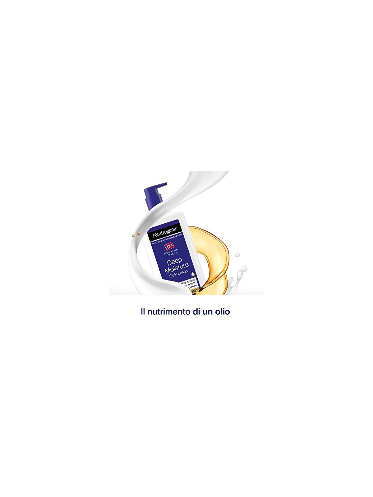 Neutrogena Norwegian Formula Deep Moisture Oil In Lotion 400ml