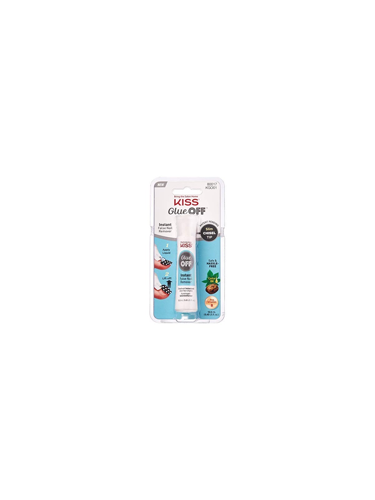 Colla per Rimuovere le Unghie Finte Kiss My Face 135ml