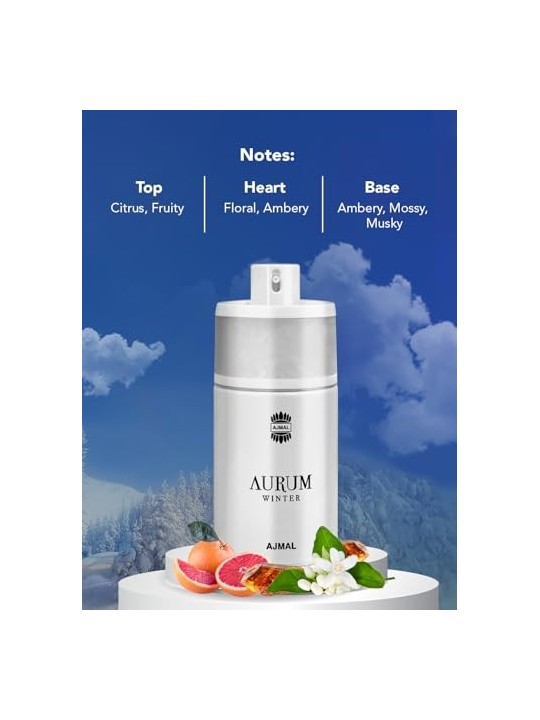Ajmal Aurum Inverno Eau De Parfum Unisex 75ml