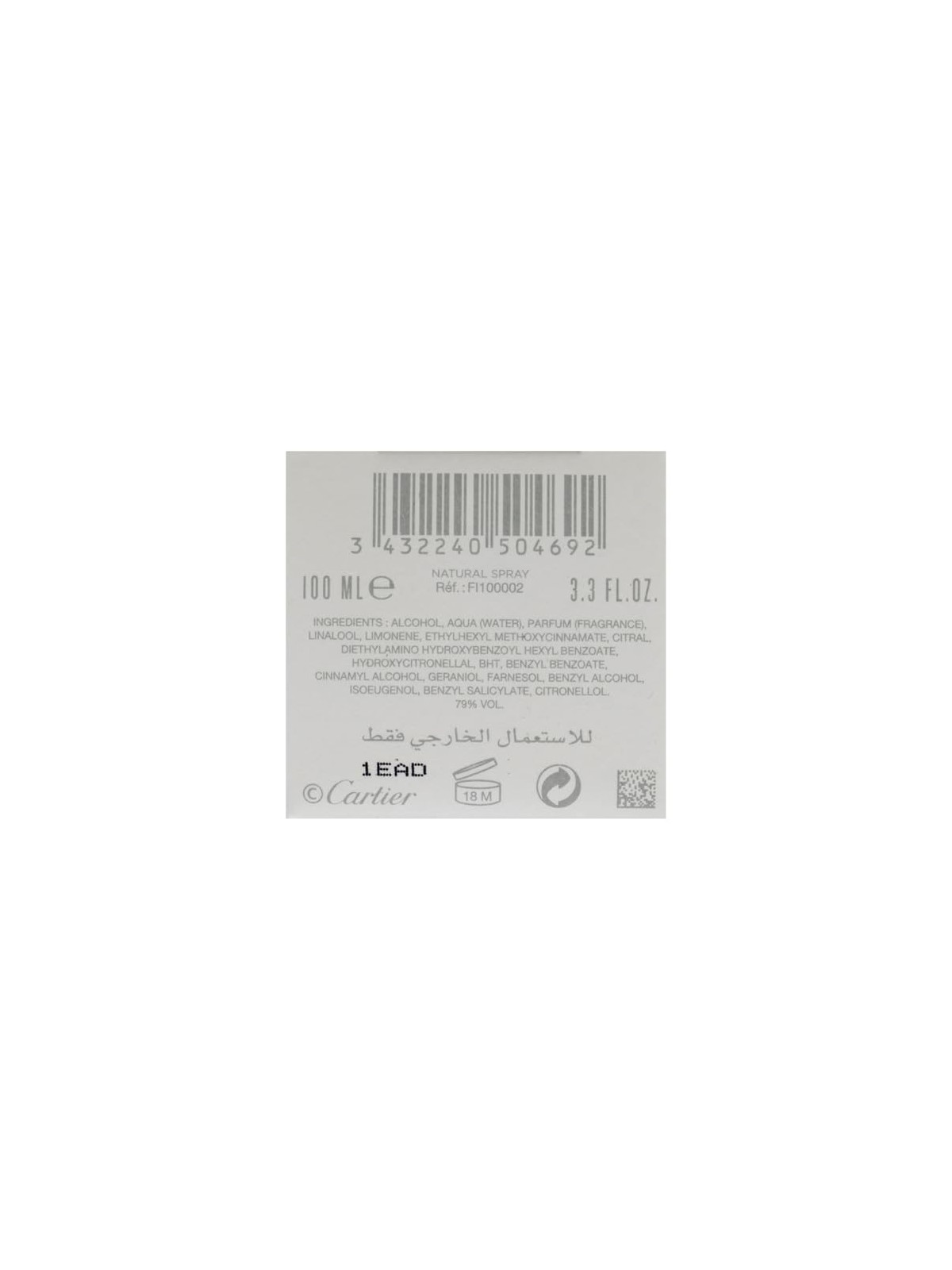 Cartier Riviï¿½ï¿½res de Cartier Allï¿½ï¿½gresse Eau De Toilette 100 ml unisex