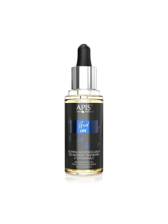 APIS Good Life Oil olio rigenerante per cuticole e unghie con vitamina E 30ml