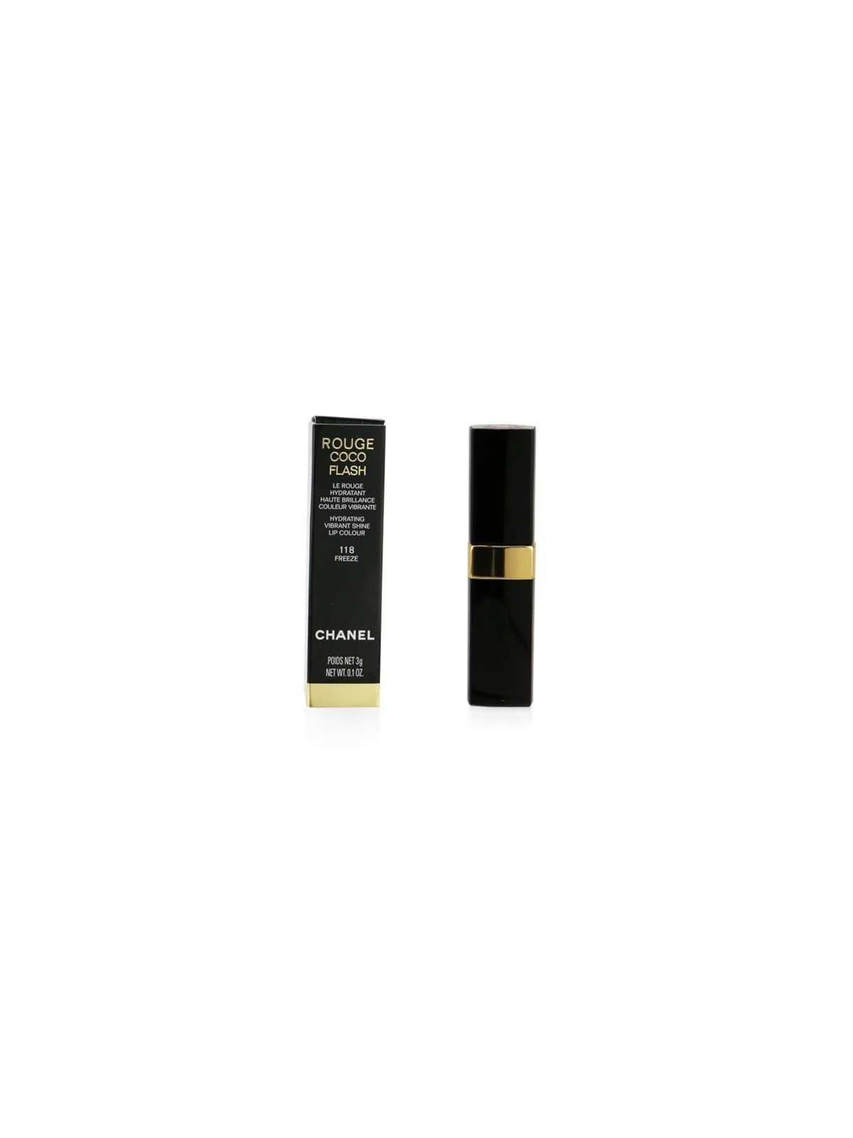 Rossetto Chanel ROUGE COCO flash n118 congelamento donna