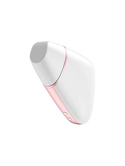 SATISFYER Love Triangle stimolatore e vibratore bianco con app e bluetooth 1un donna