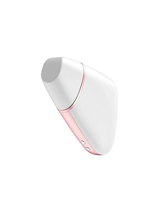 SATISFYER Love Triangle stimolatore e vibratore bianco con app e bluetooth 1un donna