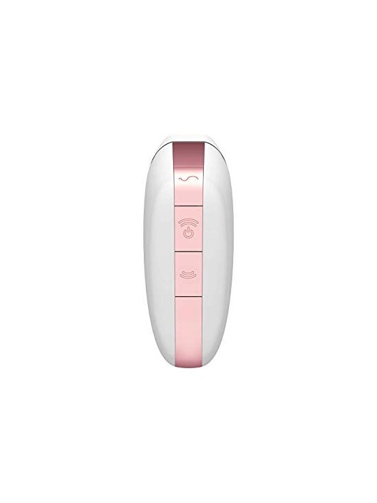 SATISFYER Love Triangle stimolatore e vibratore bianco con app e bluetooth 1un donna