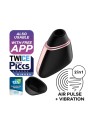 SATISFYER Love Triangle Air Pulse Stimolatore Nero