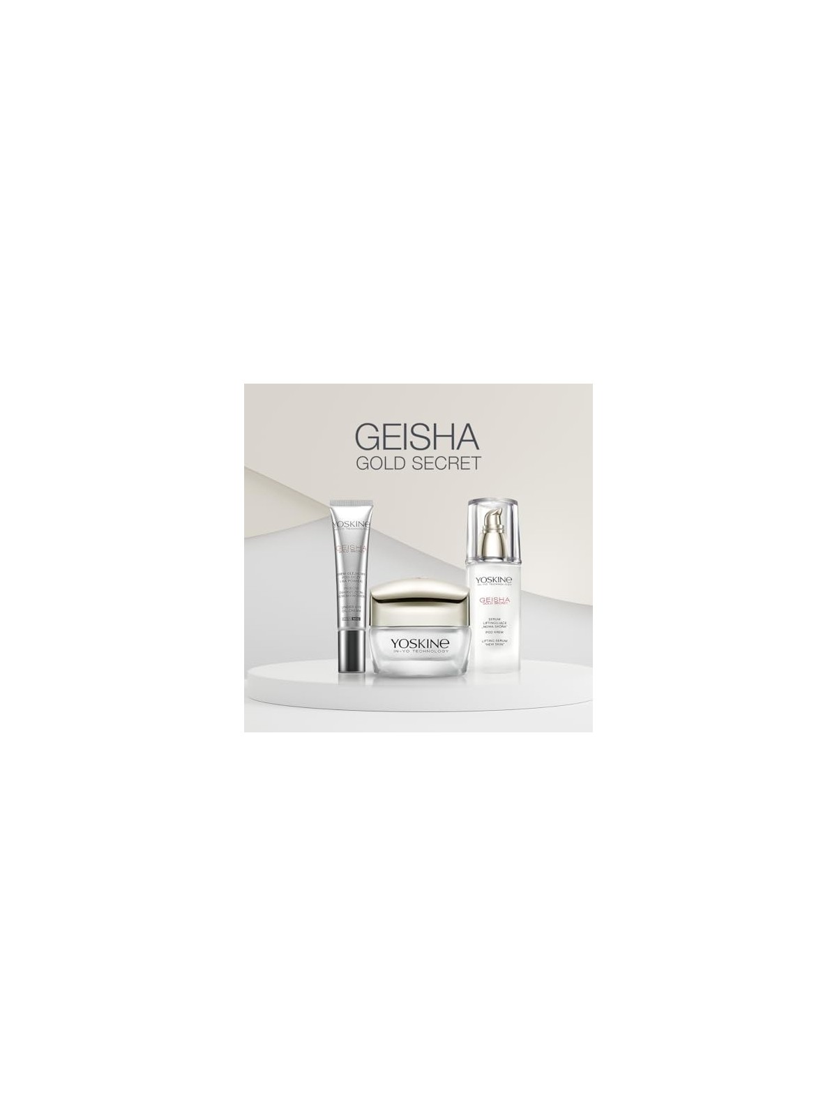 YOSKINE Geisha Gold Secret siero lifting occhi nuova pelle sotto la crema 30ml