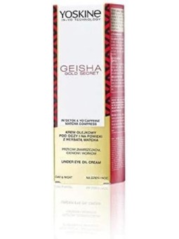 YOSKINE Geisha Gold Secret crema olio occhi e palpebre contro rughe occhiaie e borse 15ml