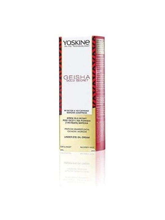 YOSKINE Geisha Gold Secret crema olio occhi e palpebre contro rughe occhiaie e borse 15ml
