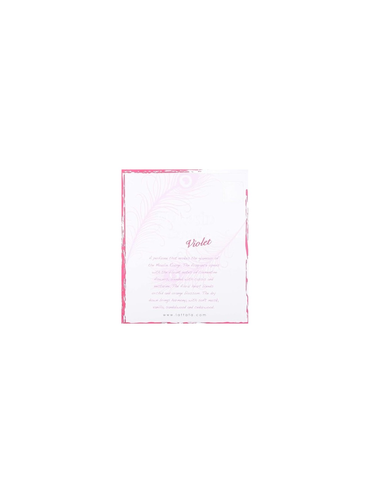 Mahasin Crystal Violet Gift set EDP 100 ml and deospray 75 ml