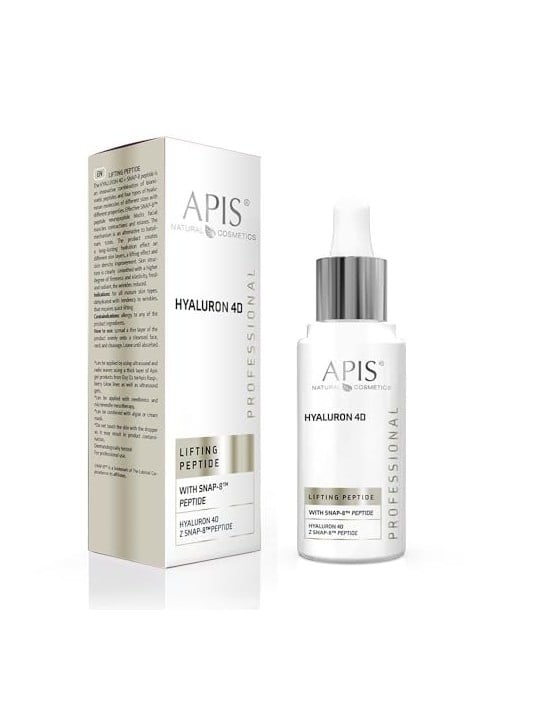 Siero APIS Hyaluron 4D con acido ialuronico SNAP8TM 30ml