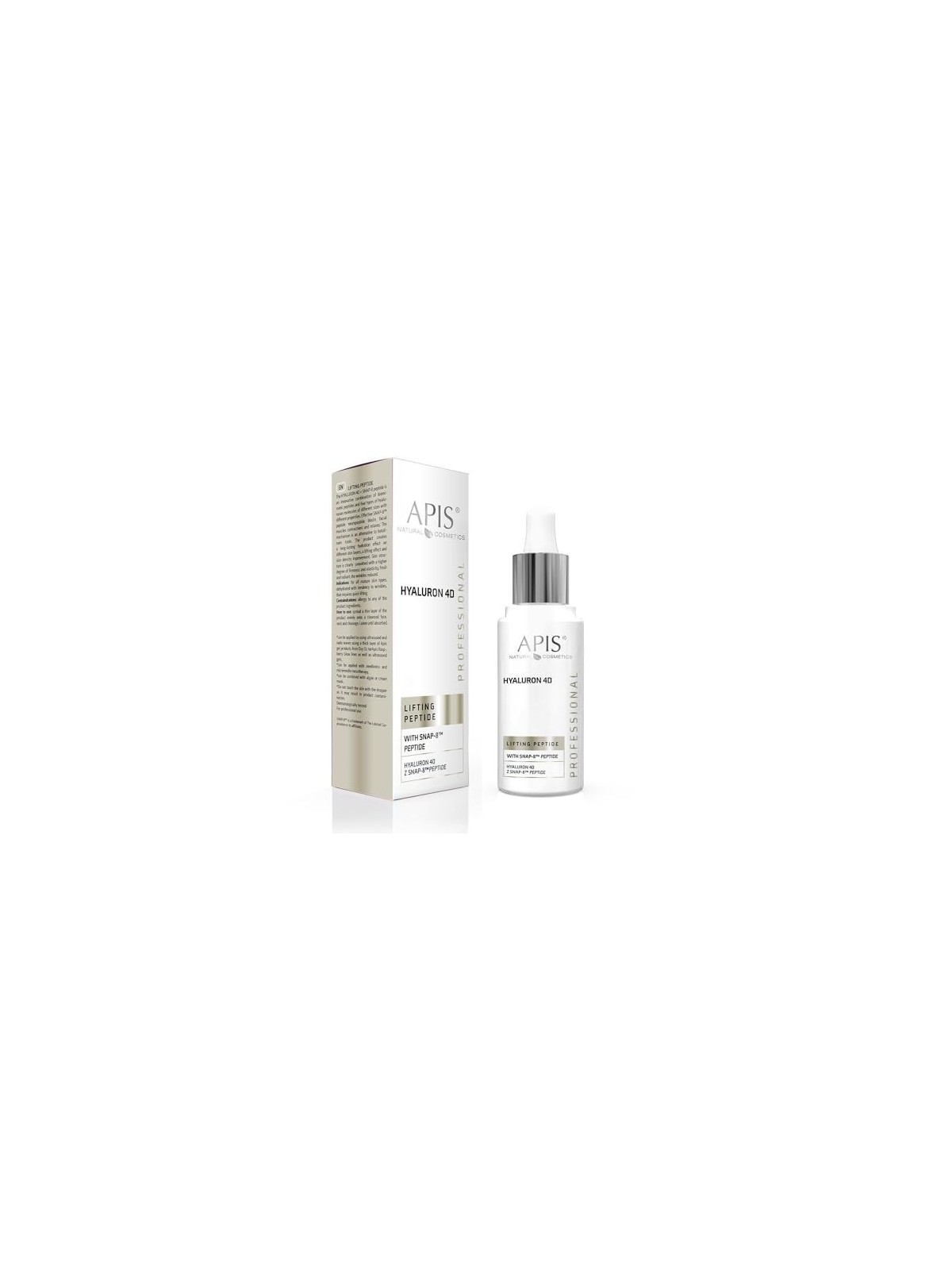 Siero APIS Hyaluron 4D con acido ialuronico SNAP8TM 30ml