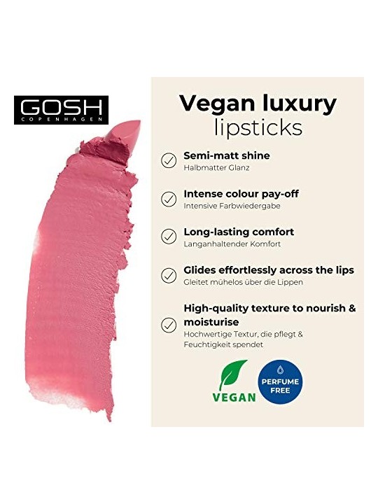 Gosh Luxury Rose Lips 3,5g Numero 004 Enjoy