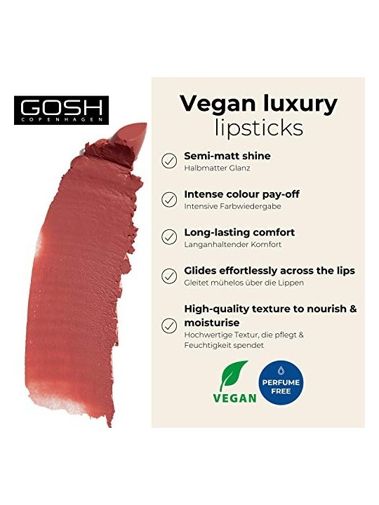 Gosh Luxury Rose Lips 003 Adore 35g unisex