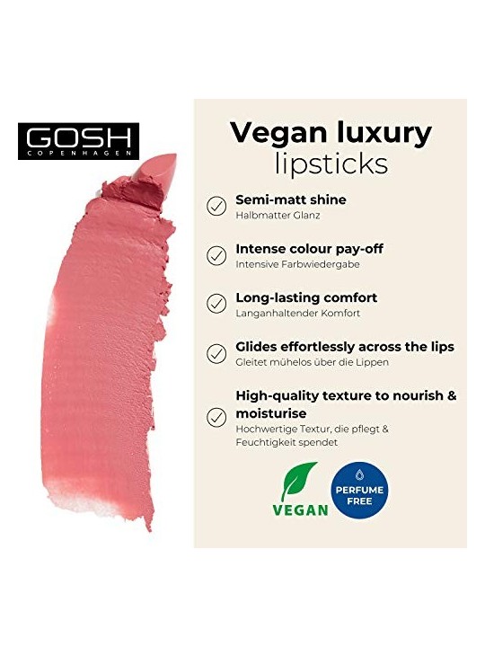 Gosh Luxury Rose Lips 001 Love 35g unisex
