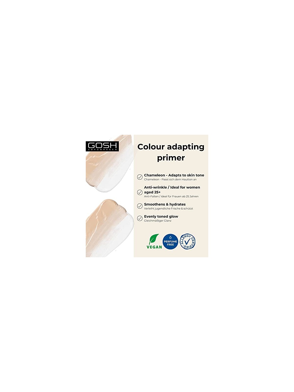 Gosh Chameleon Anti-Wrinkle Primer 30ml Numero 001 Skin Adaptor