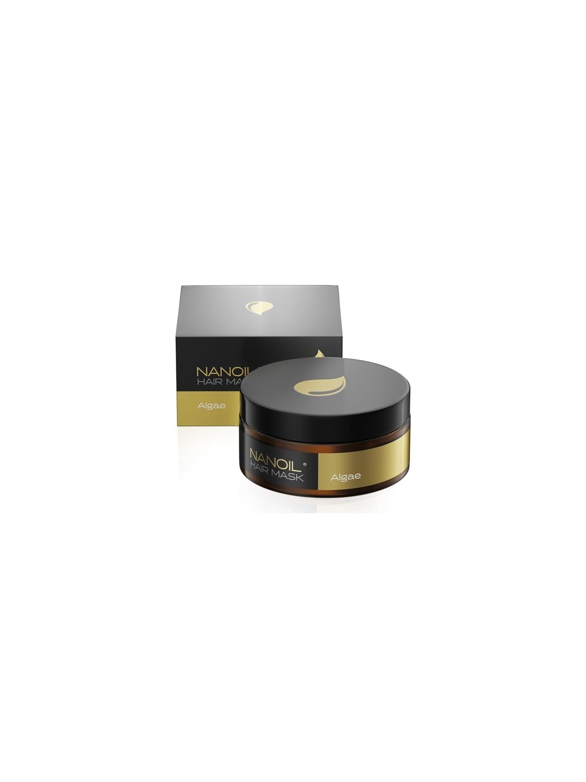 Maschera per capelli alle alghe