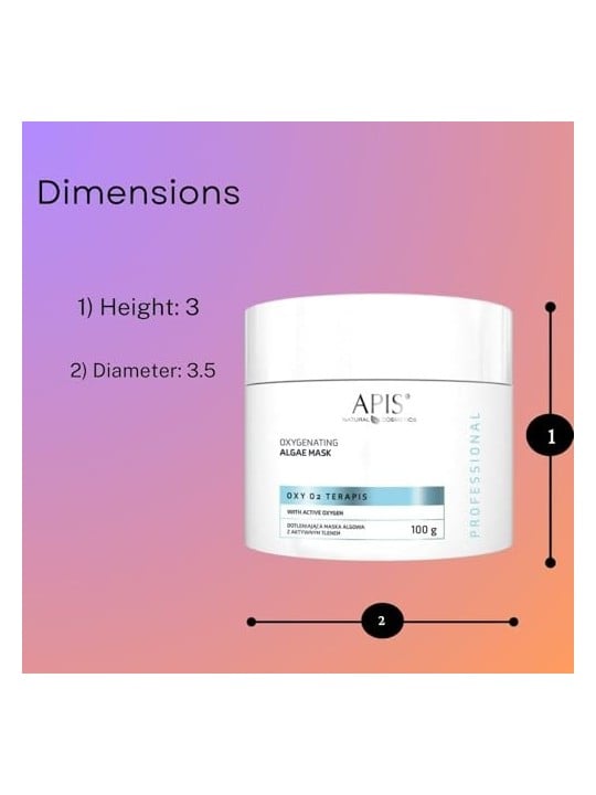 Maschera ossigenante alle alghe con ossigeno attivo 100g