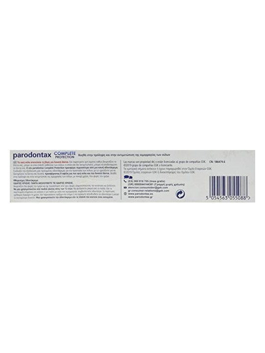 Paradontax PARODONTAX COMPLETE dentifricio sbiancante 75ml unisex