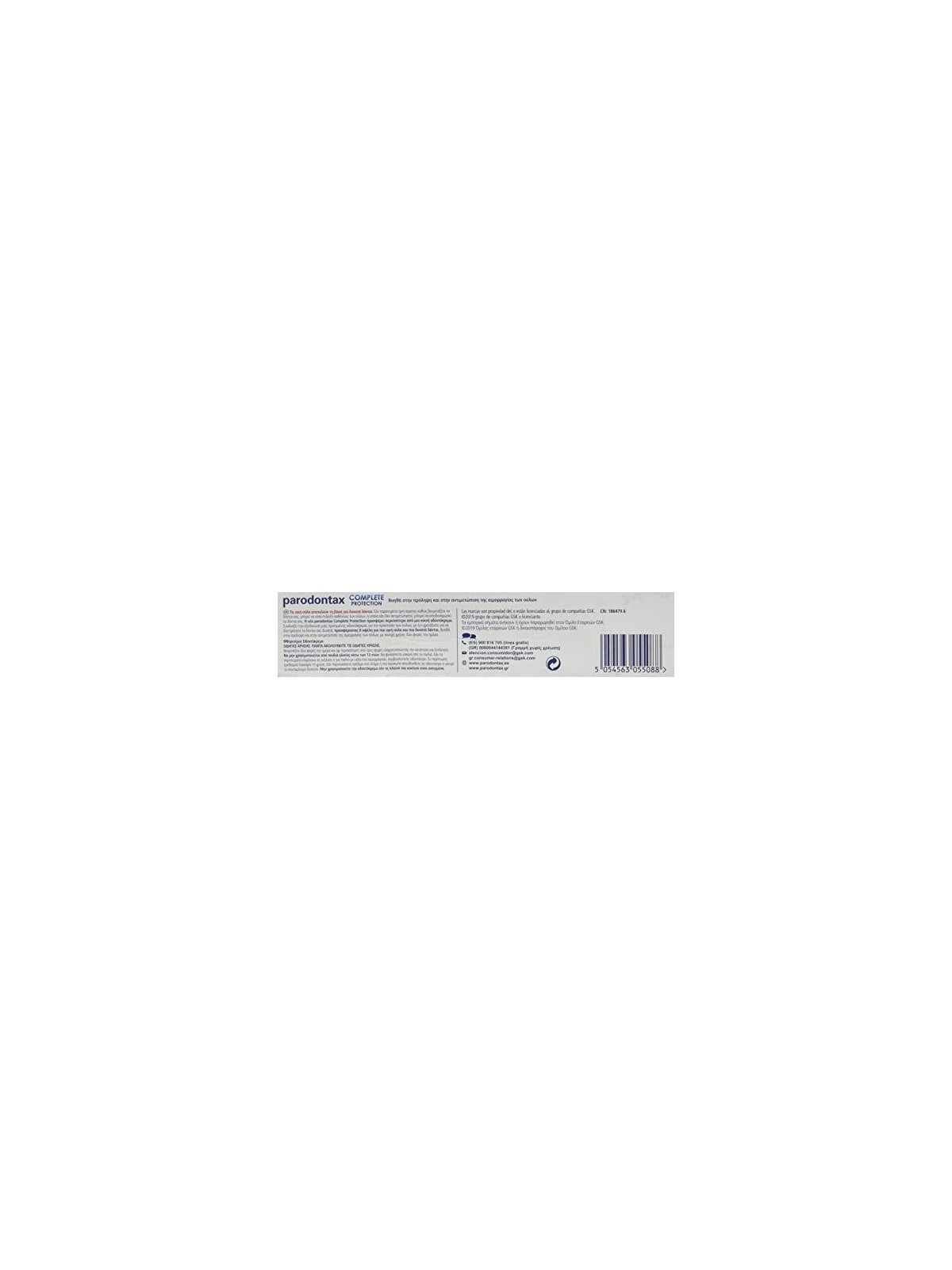 Paradontax PARODONTAX COMPLETE dentifricio sbiancante 75ml unisex