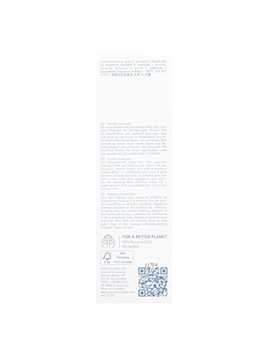 Marlies Mller Shampoo alla Cheratina 200ml Unisex