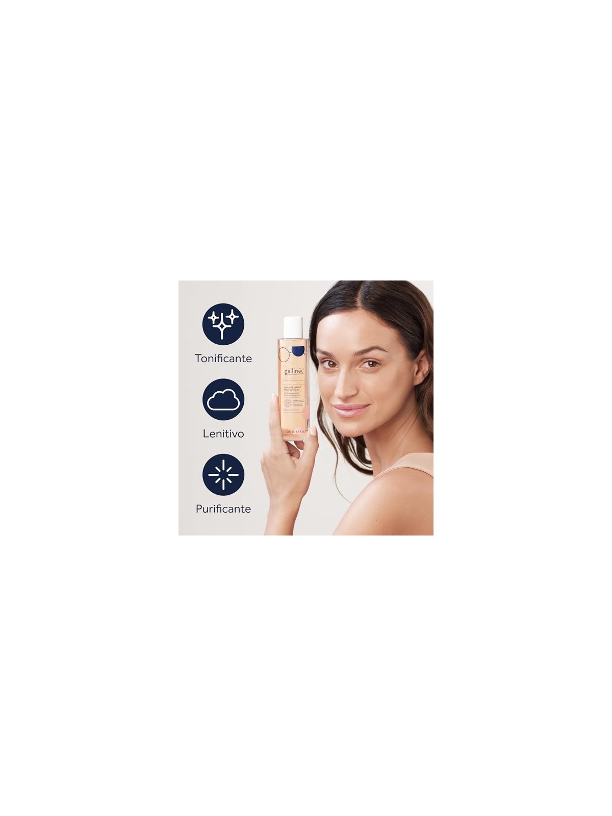 Galline Prebiotico Aceto Viso 50ml Unisex