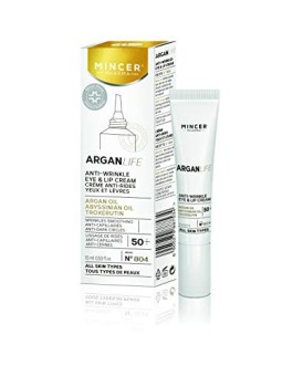 MINCER PHARMA Argan Life crema antirughe contorno occhi e labbra ARGAN LIFE 804 15ml