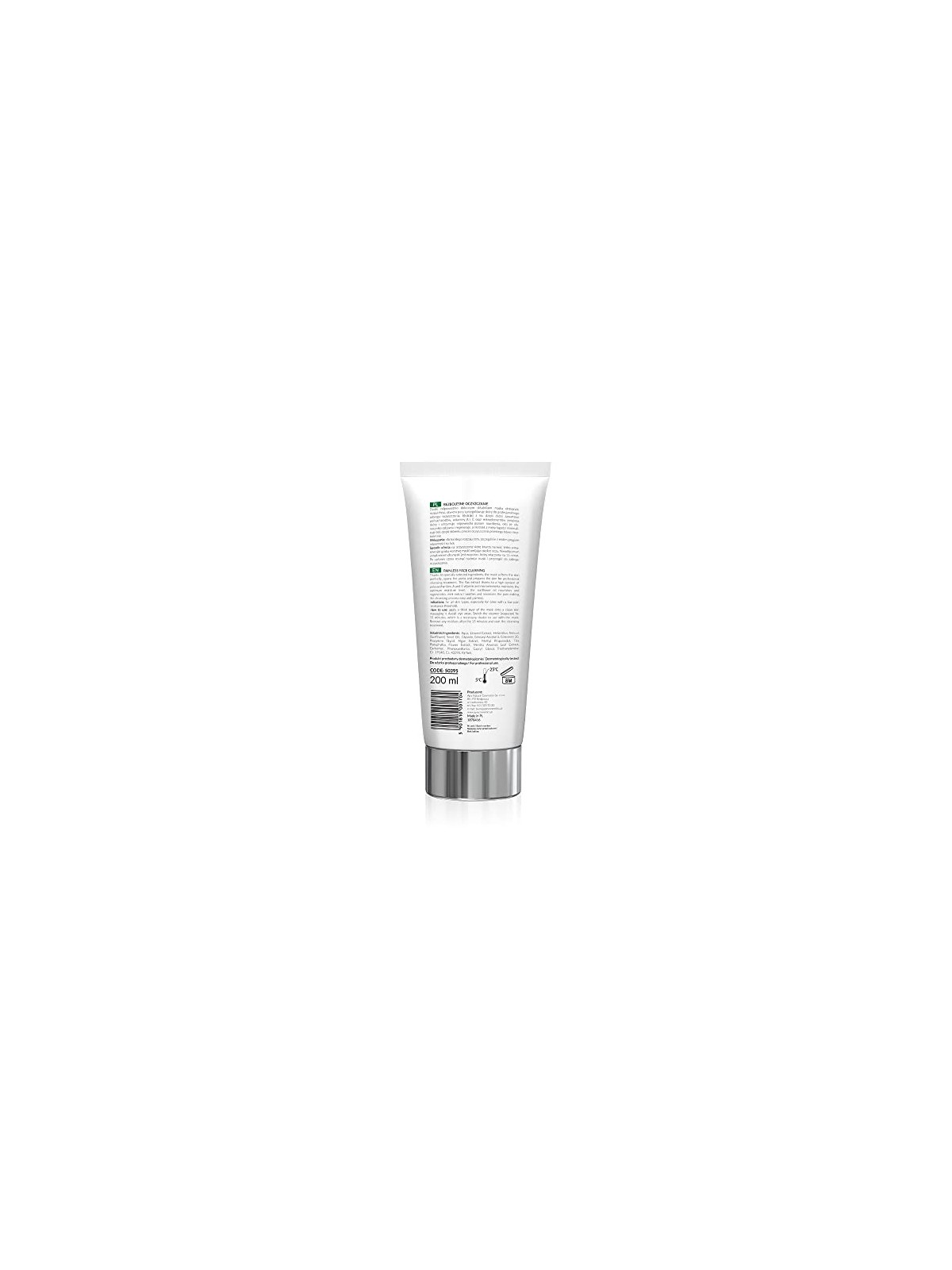 Maschera emolliente per la pulizia del viso 200 ml