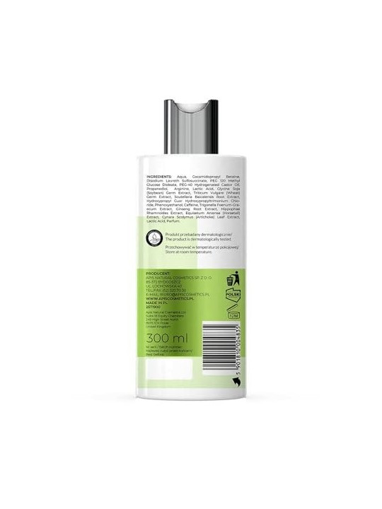 Shampoo rinforzante contro la caduta dei capelli APIS con Baicapil 300ml