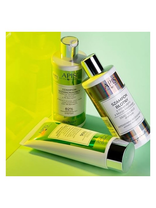 Shampoo rinforzante contro la caduta dei capelli APIS con Baicapil 300ml
