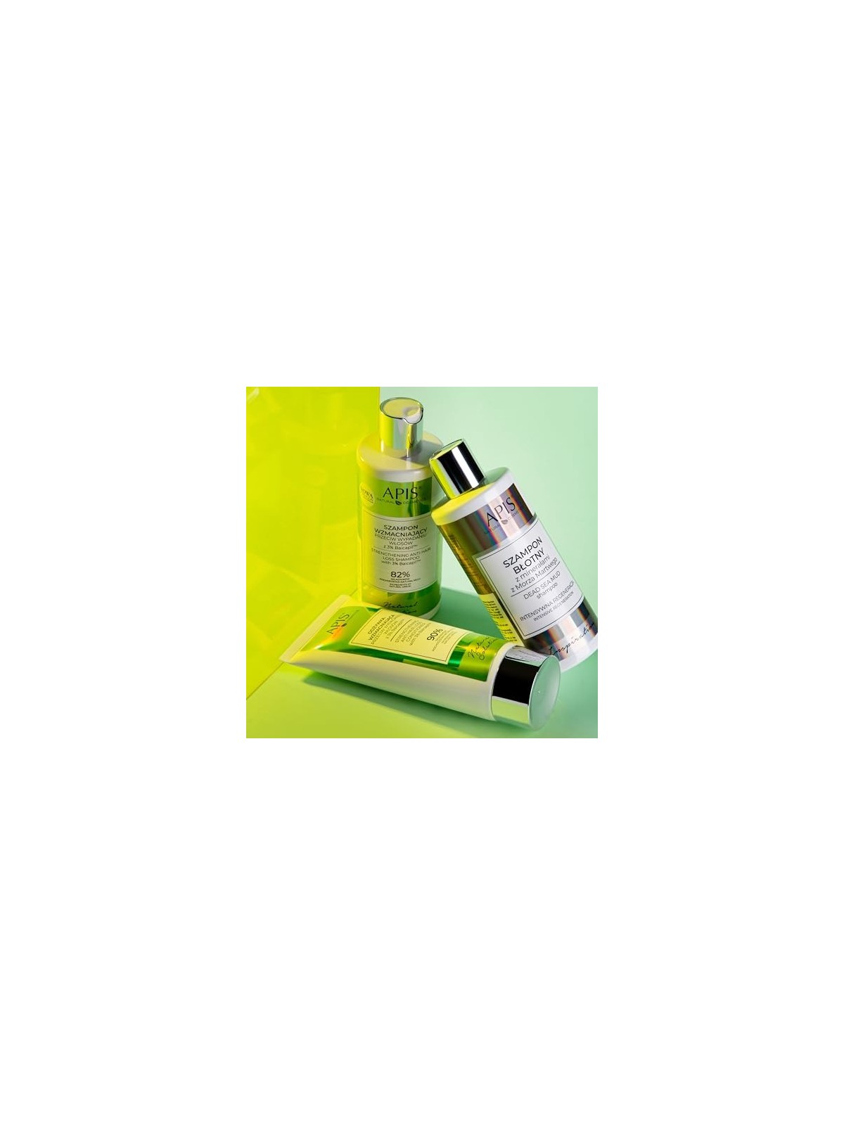 Shampoo rinforzante contro la caduta dei capelli APIS con Baicapil 300ml