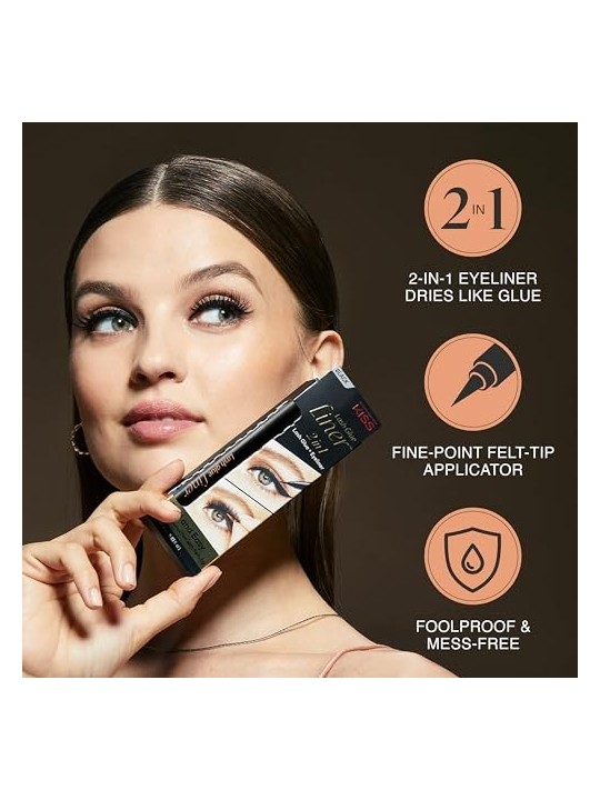 Kiss Lash Glue Liner Black 0.7ml