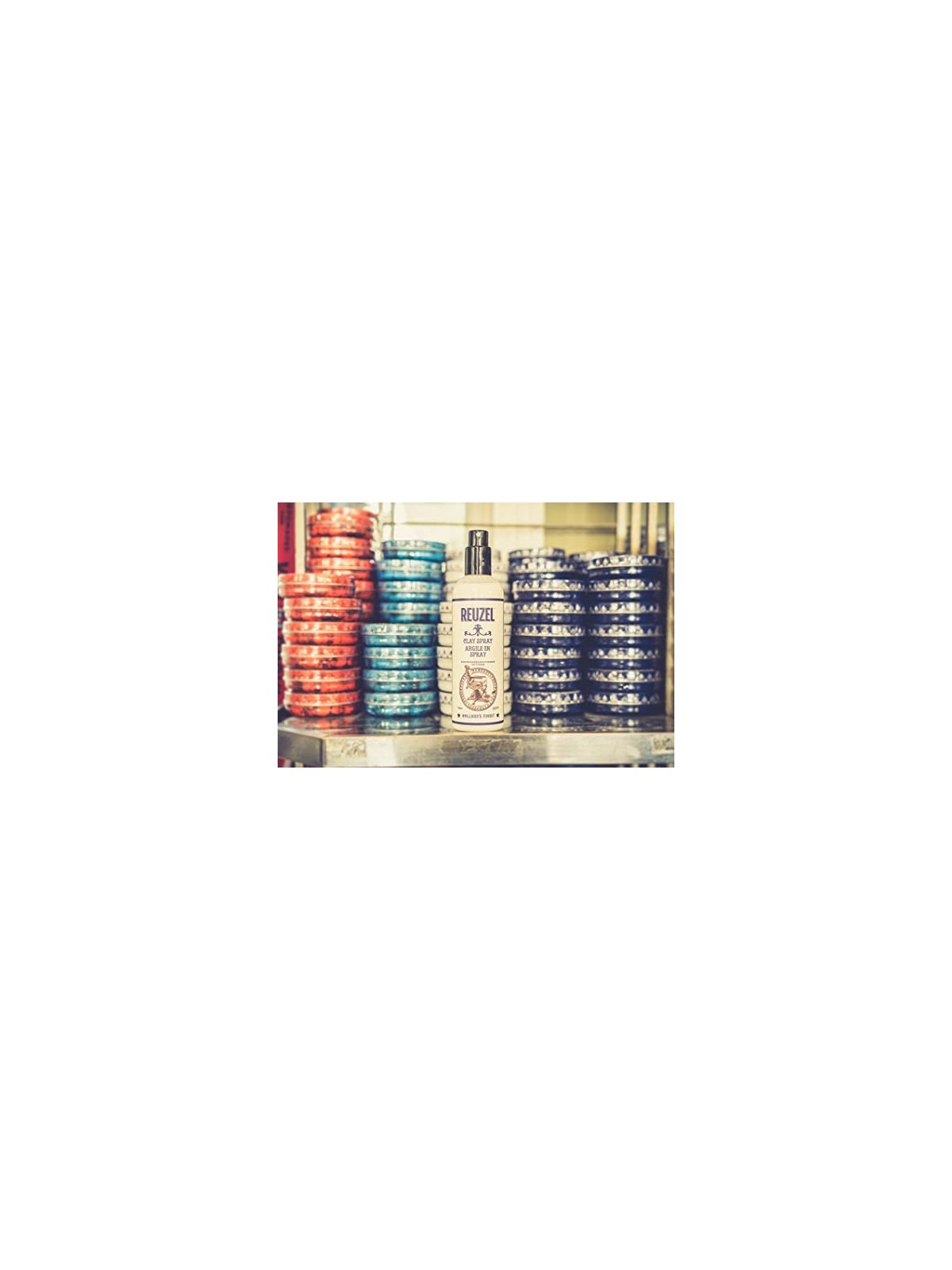 Reuzel Clay Spray Spray per un effetto opaco uomo 355ml