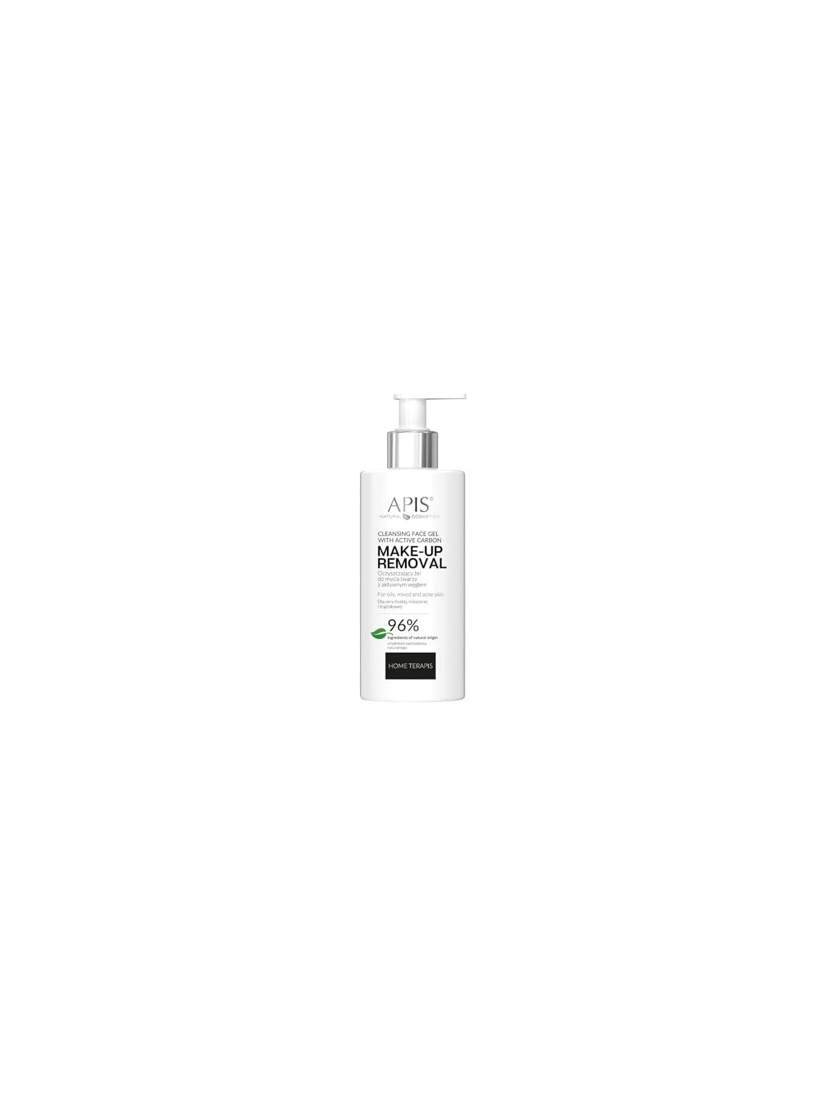 Gel detergente viso con carbone attivo 300ml