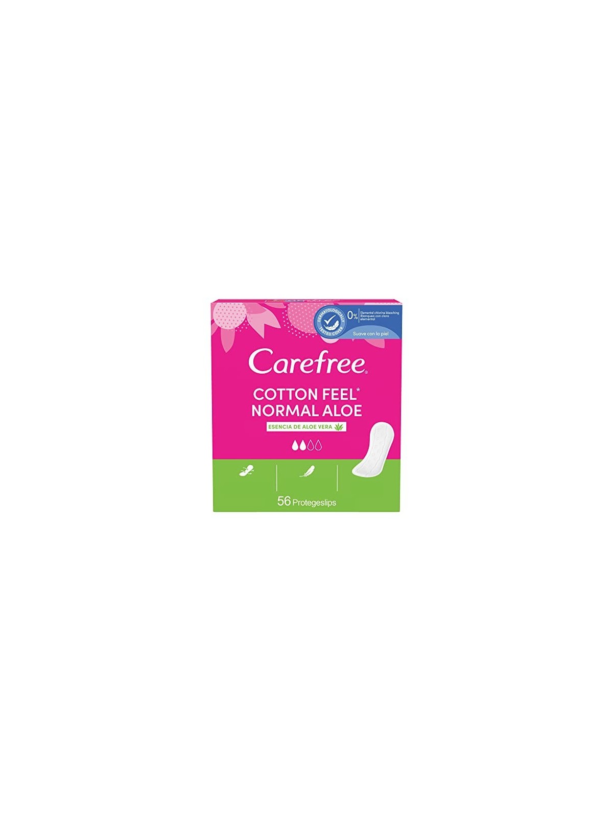 Carefree CAREFREE NORMAL ALOE protezione cotone 56 unit donna