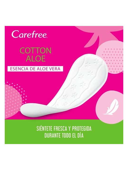 Carefree CAREFREE NORMAL ALOE protezione cotone 56 unit donna