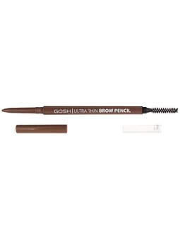 Gosh Ultra Thin Brow Pen donna 0,9g 002 Grey Brown