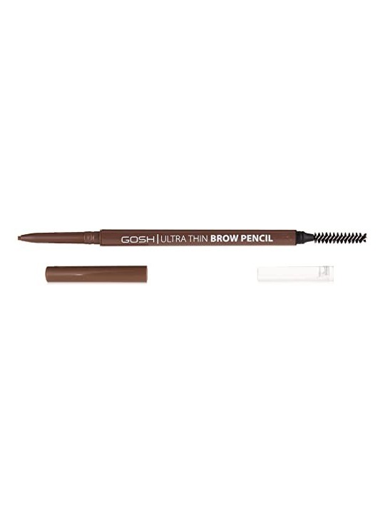 Gosh Ultra Thin Brow Pen donna 0,9g 002 Grey Brown