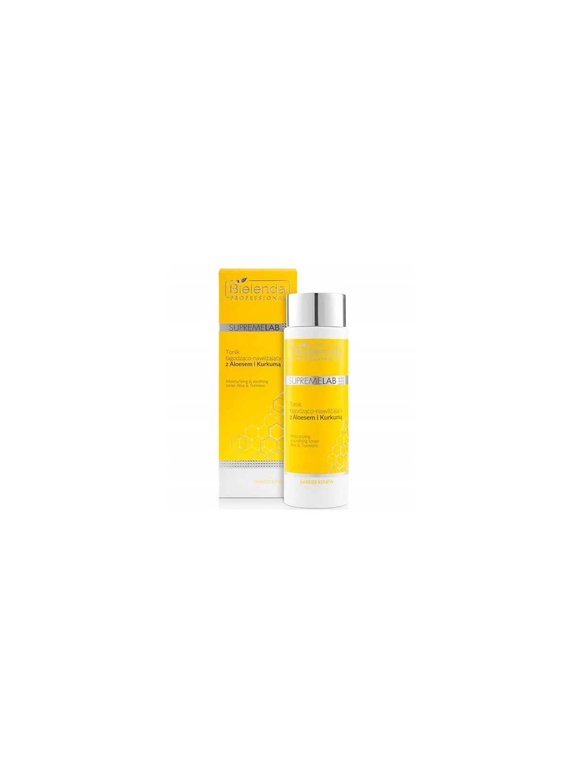 Tonico lenitivo e idratante con aloe e curcuma 200ml