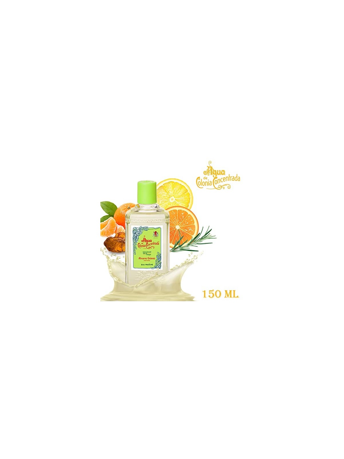 Alvarez Gomez AGUA DE COLONIA CONCENTRADA fresca eau de cologne spray 150ml unisex