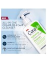 Crema-Schiuma Detergente Idratante CeraVe unisex 236ml per pelle normale e secca