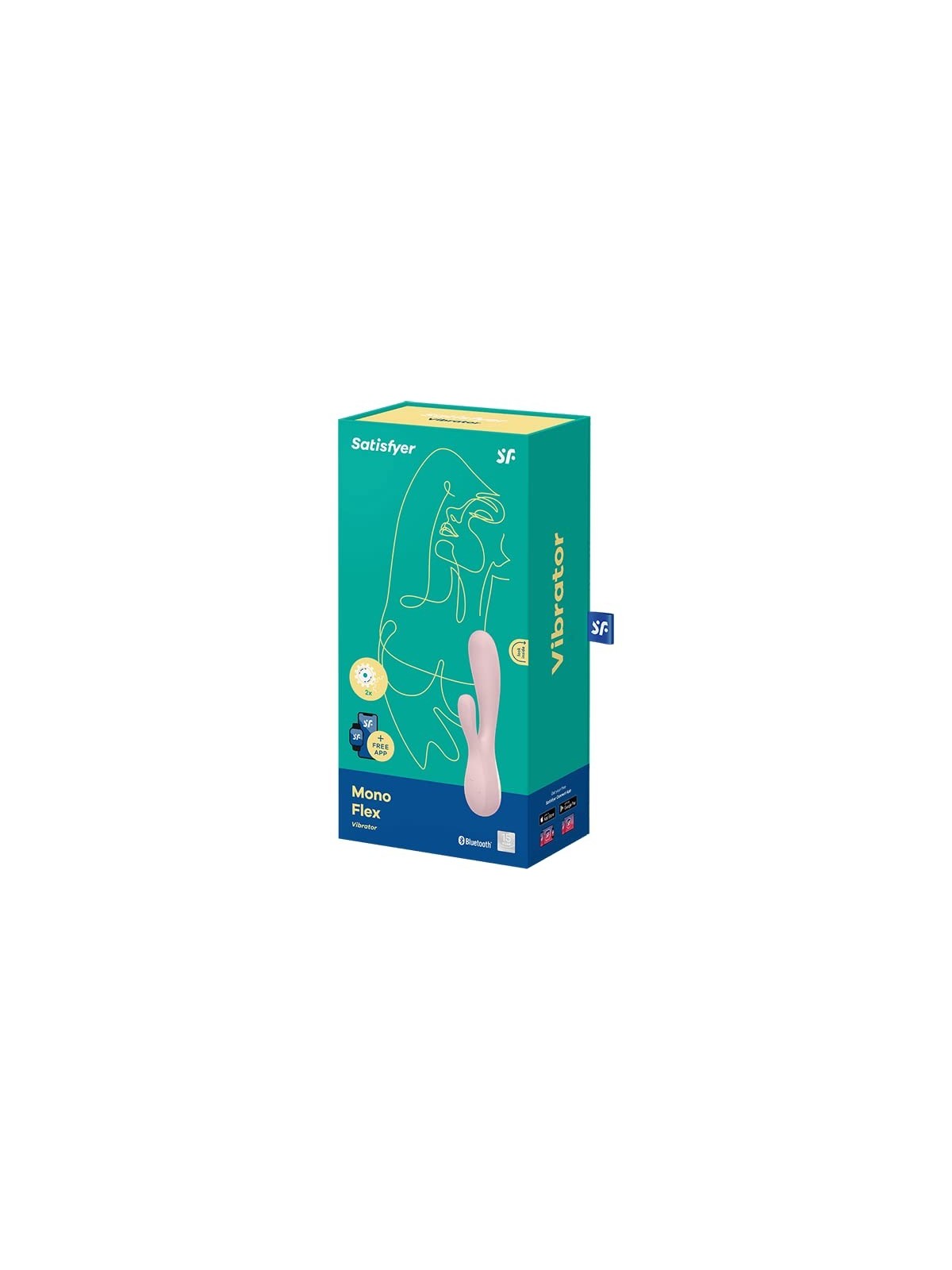 Vibratore Satisfyer Mono Flex con App e Bluetooth