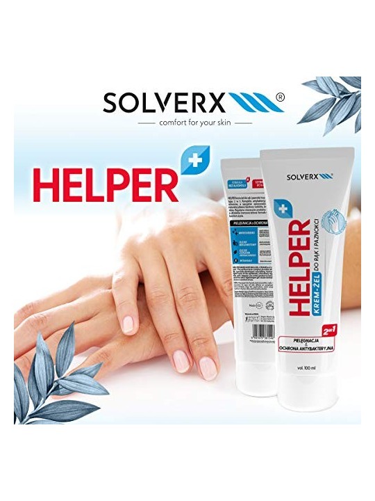 Crema-gel per mani e unghie antibatterica 100ml