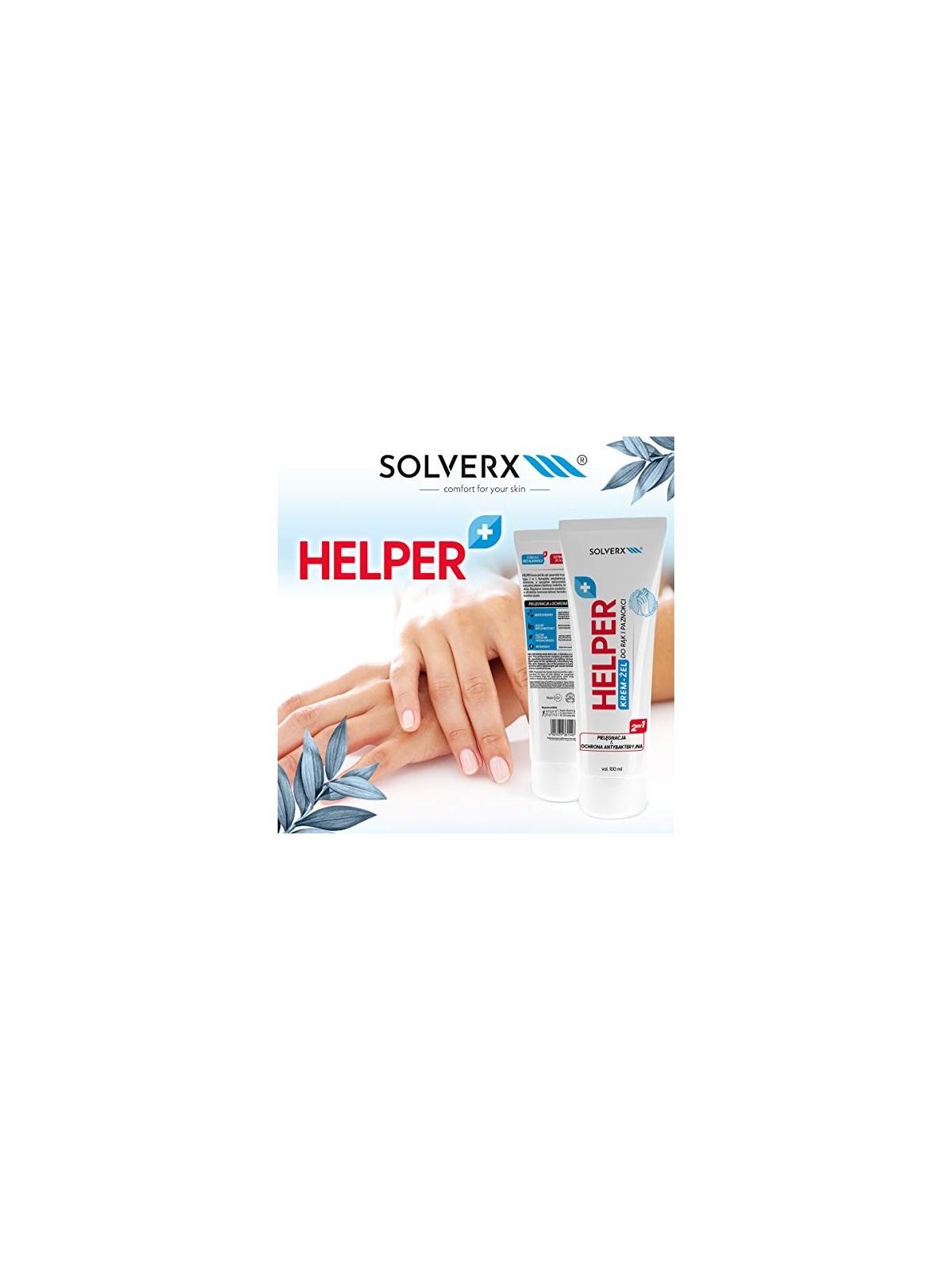 Crema-gel per mani e unghie antibatterica 100ml