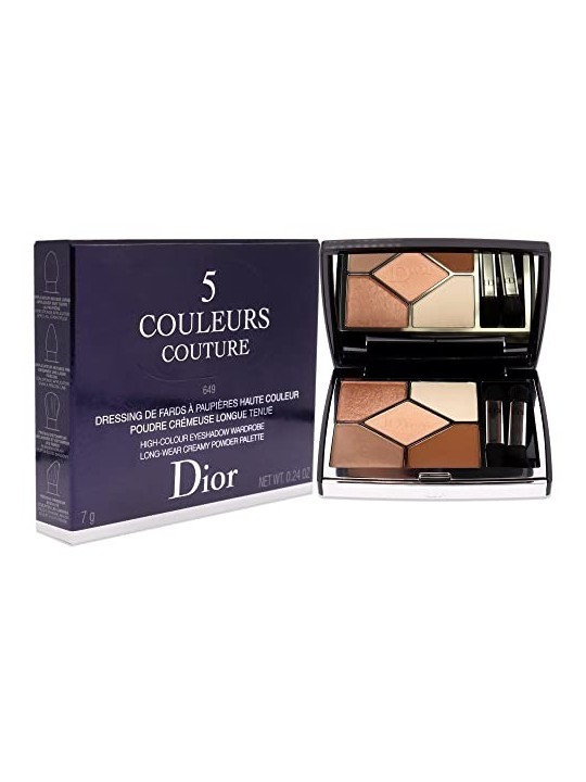 Dior 5 Couleurs Couture Eyeshadow Palette donna 7g Numero 649 Nude Dress