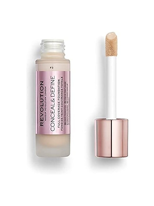 Makeup Revolution Trucco nascosto e definito trucco superiore F3 donna