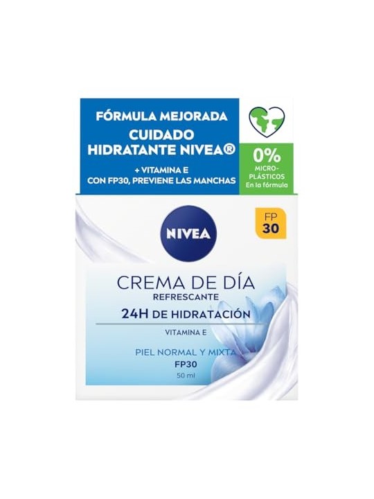 Crema giorno idratante Nivea SPF30 pelle normale e mista 50ml